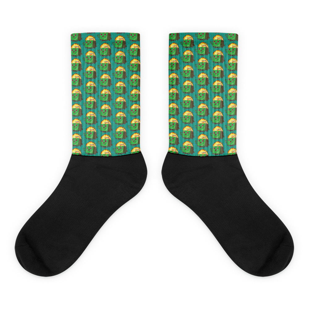 Dumpster Fire Socks