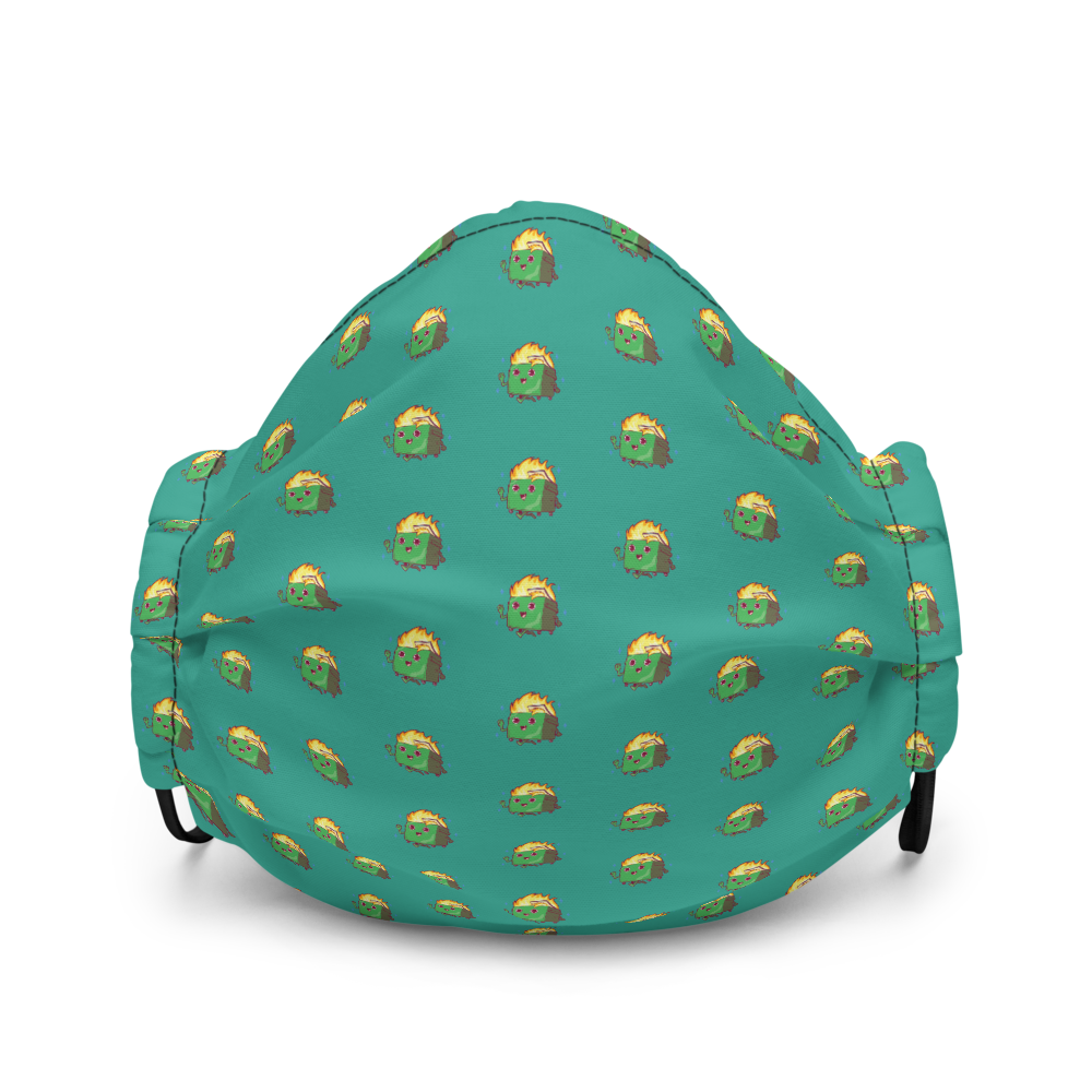 Dumpster Fire Face Mask